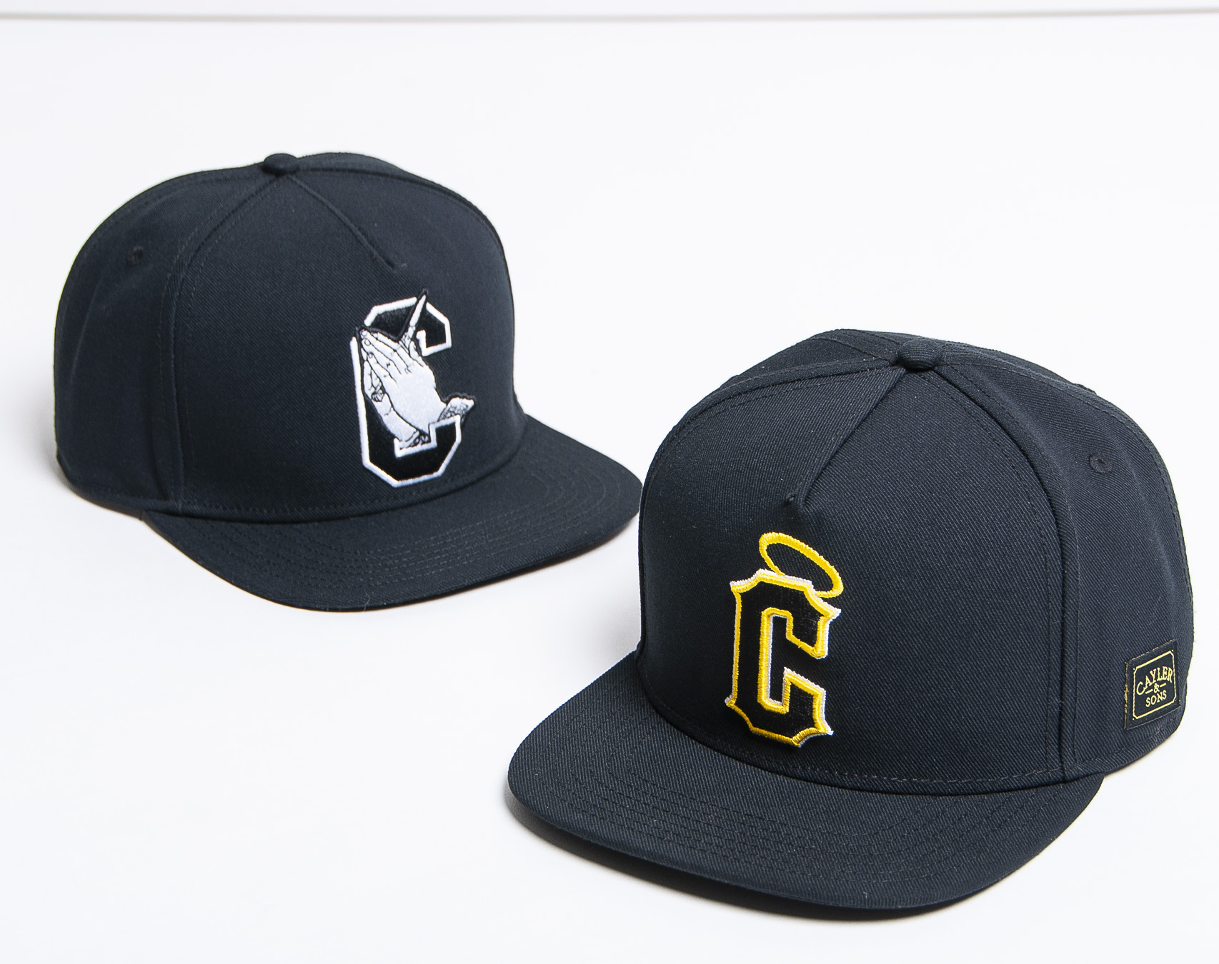 Kšiltovka Cayler & Sons WL Cangels Cap Black/Yellow