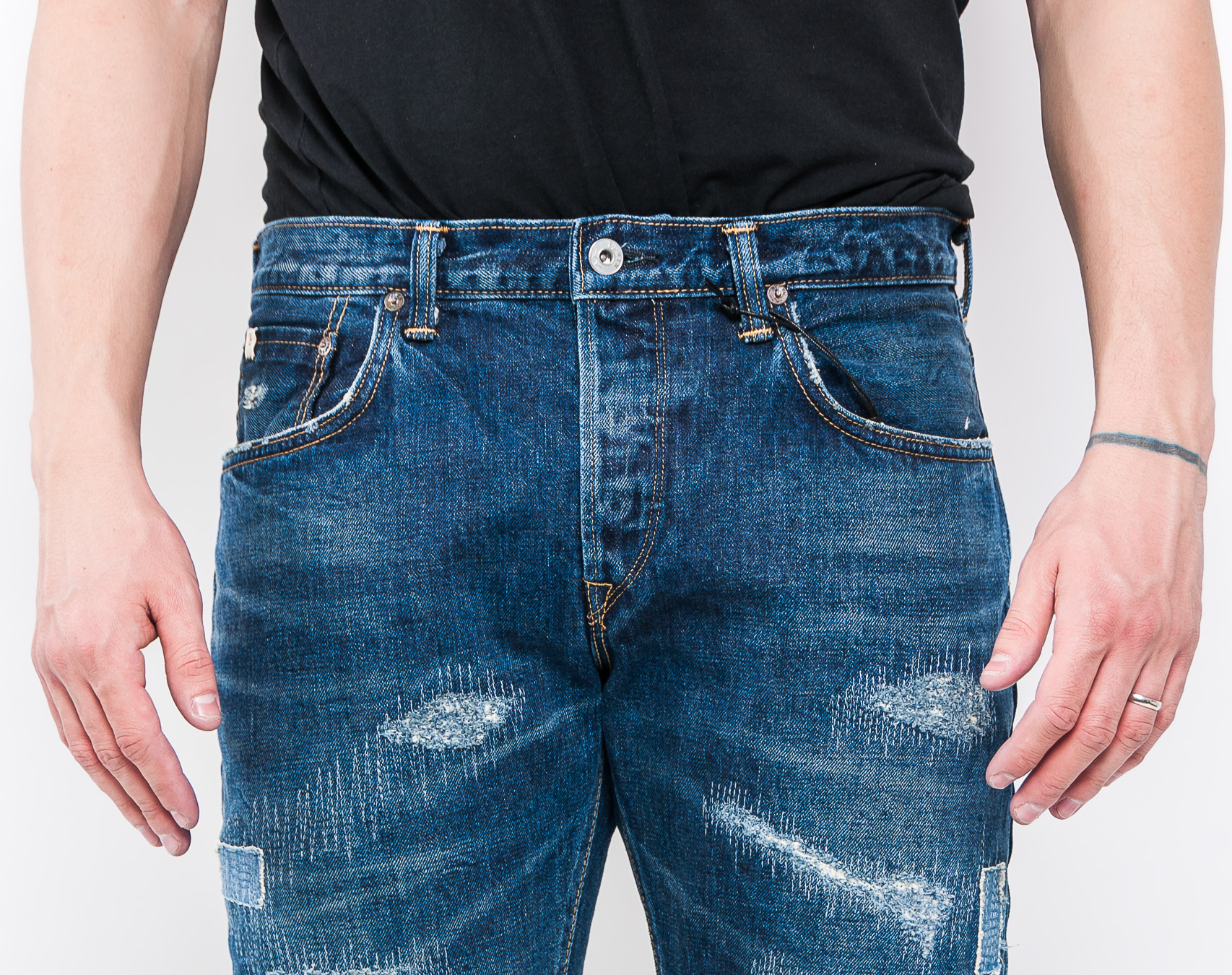 Kalhoty Edwin Classic Regular Tapered Rainbow Selvage Japan Denim 13oz Remake