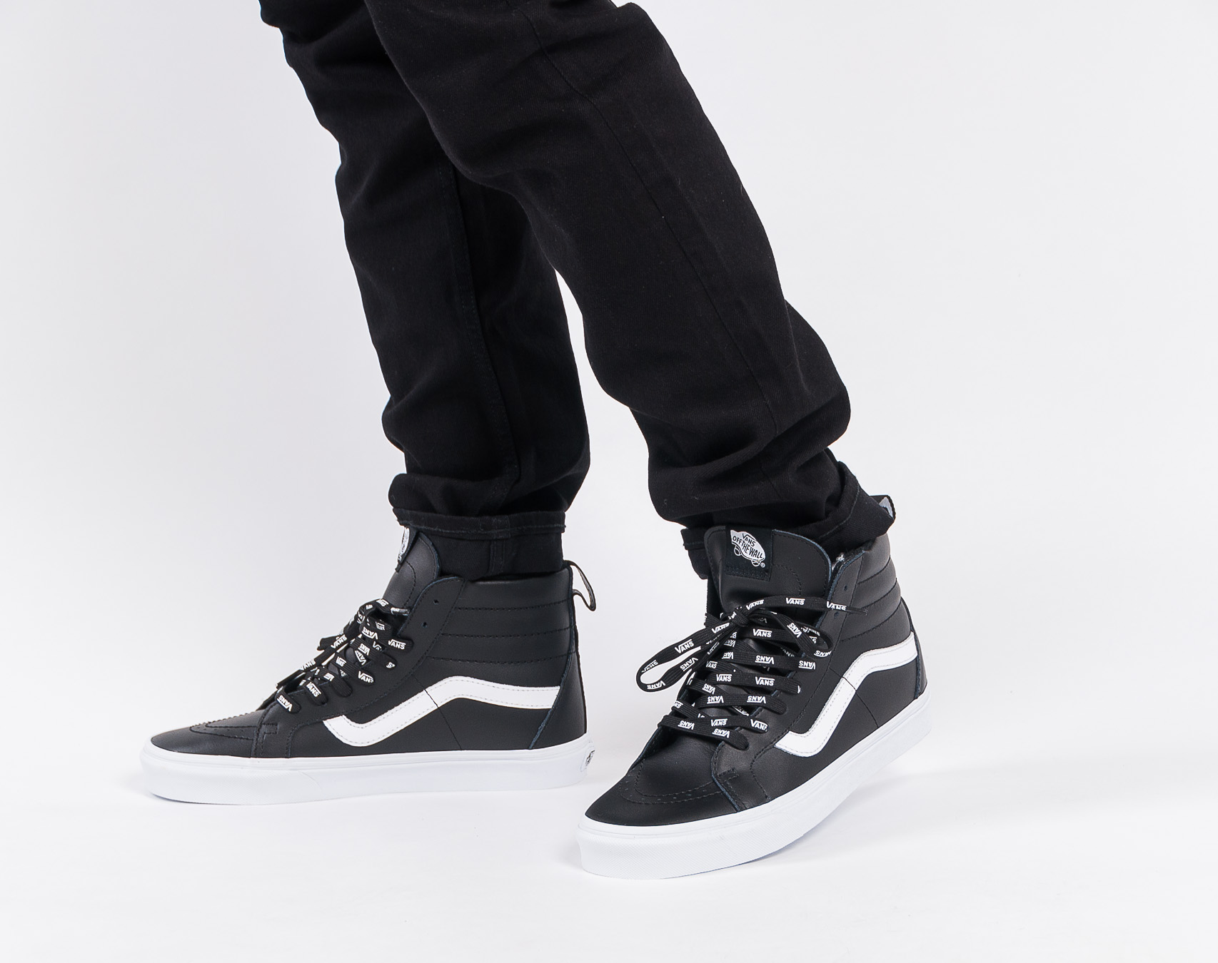 Boty VANS SK8-Hi Reissue OTW Webbing Black/Leather