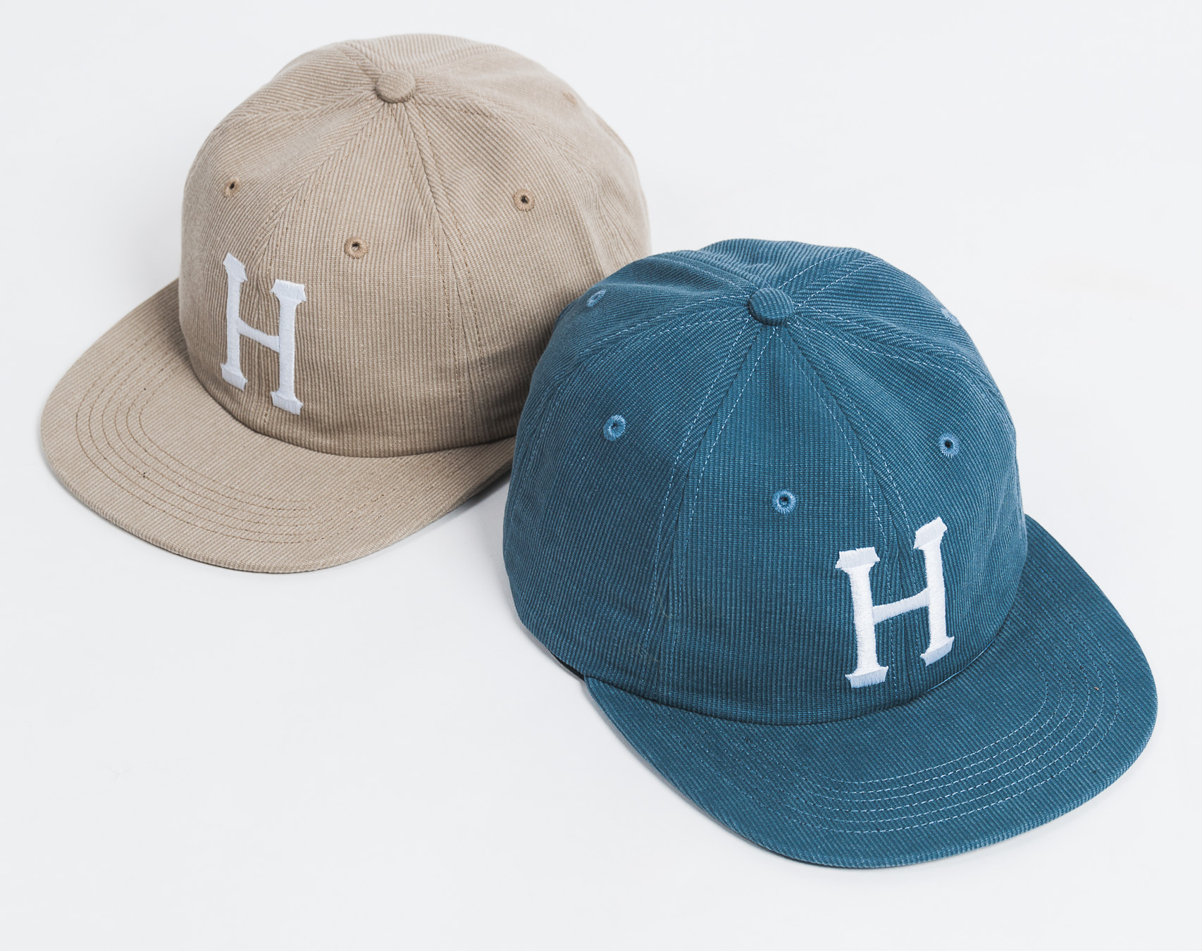 Kšiltovka HUF Classic H 6Panel Beford Cord Blue Jean Strapback