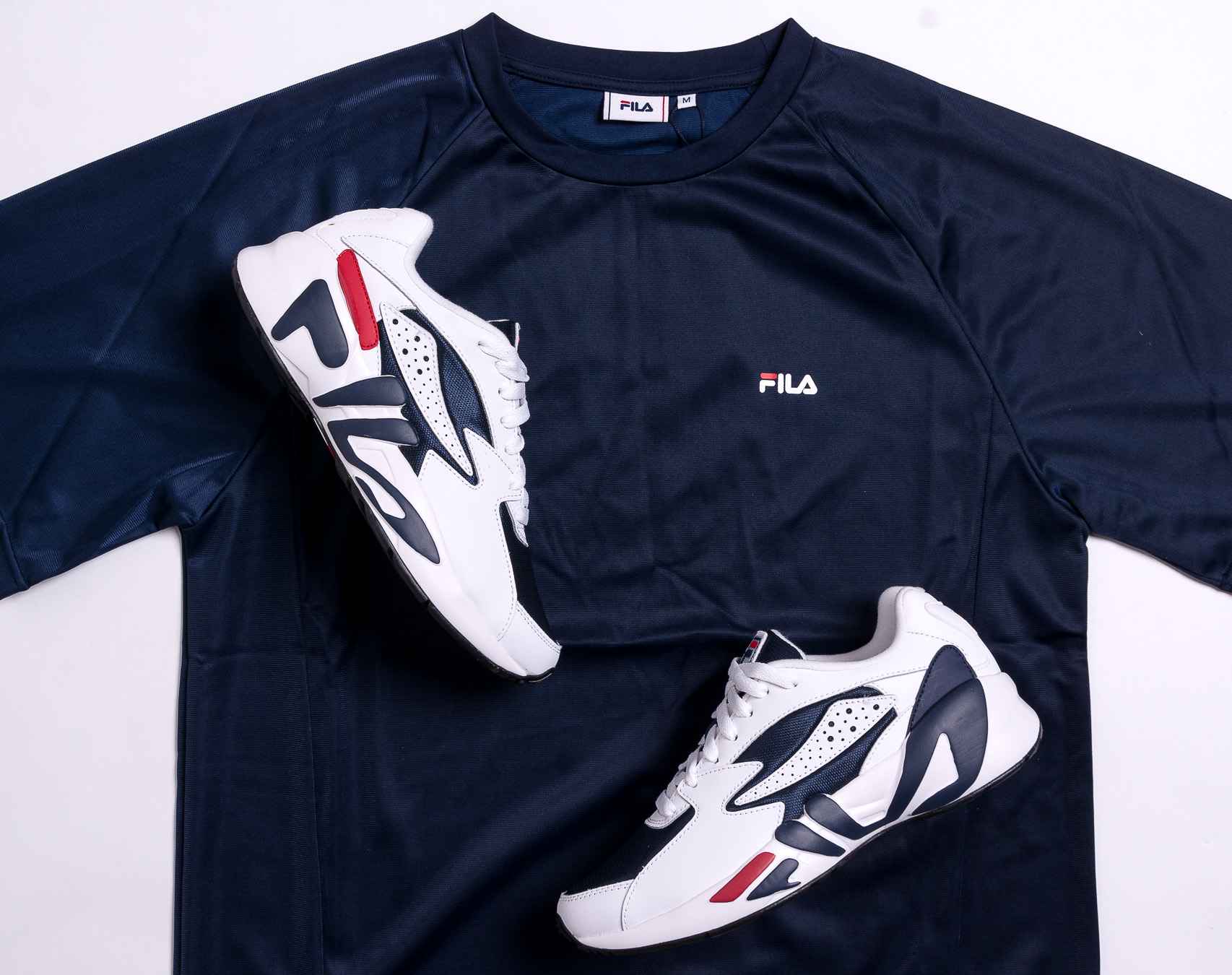 Triko FILA Ricardo Raglan Tee Black Iris