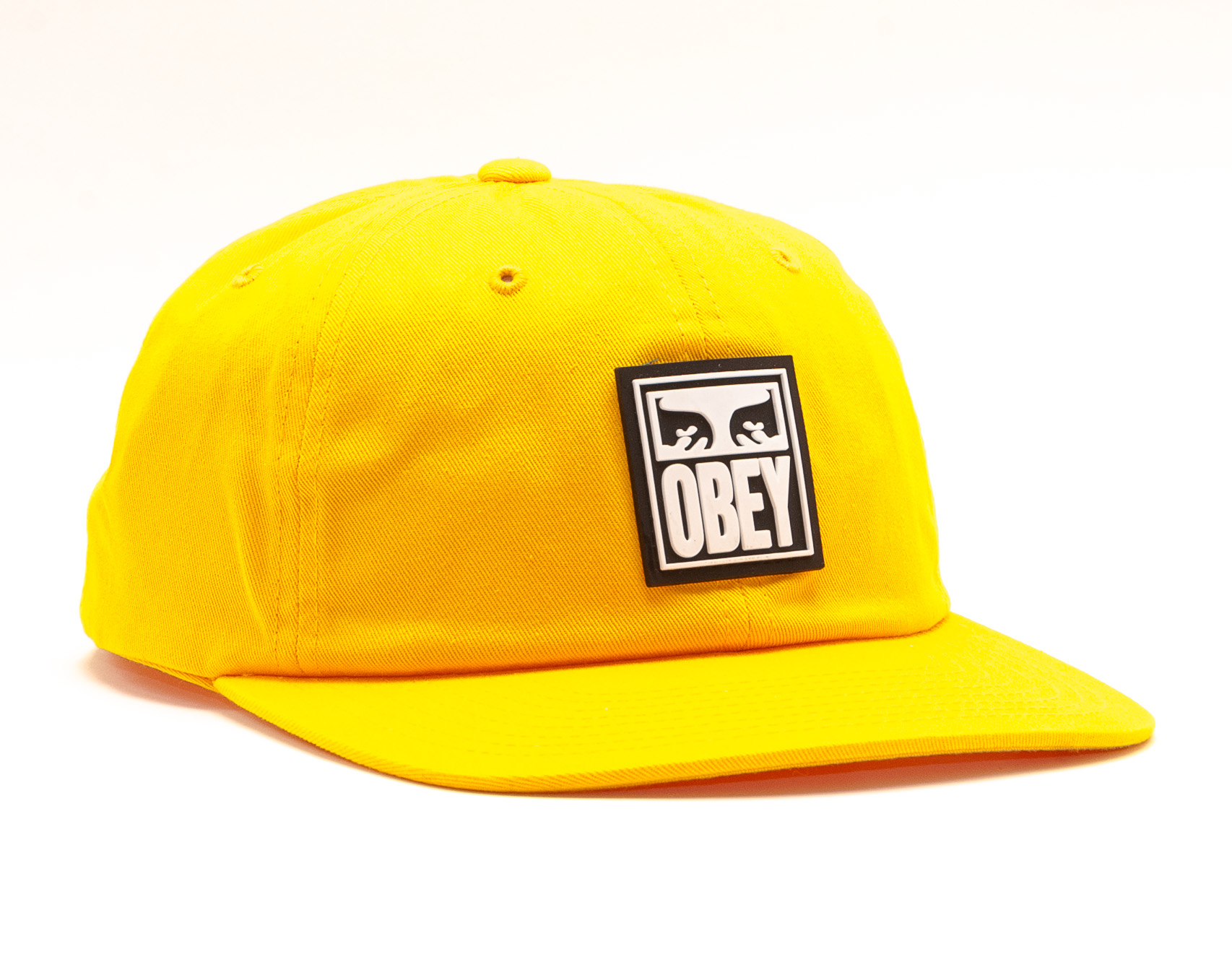 Kšiltovka OBEY Vanish 6 Panel Energy Yellow Snapback