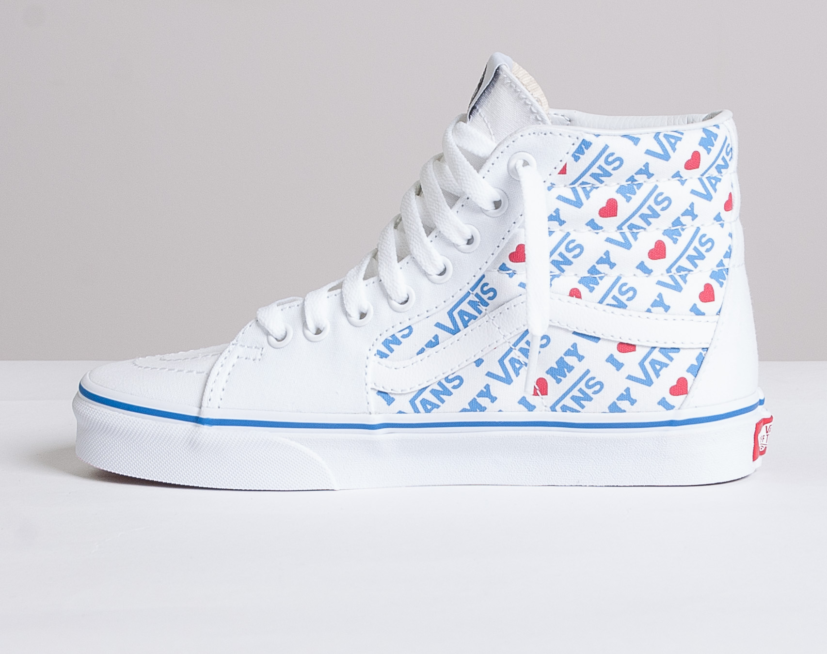 Dámské Boty VANS SK8-Hi "I Heart Vans" True White