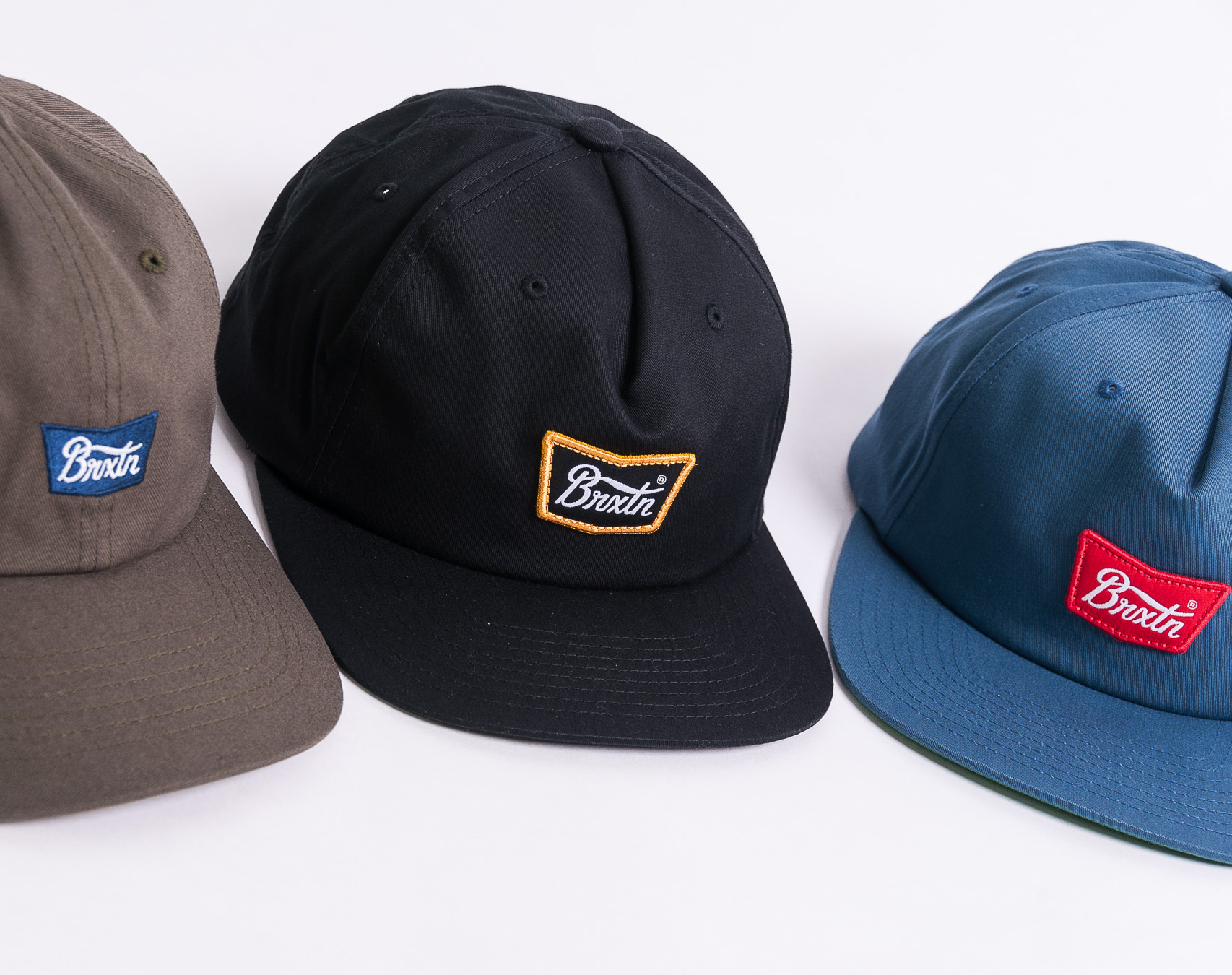 Kšiltovka BRIXTON Stith Lp Cap Dark Olive Strapback
