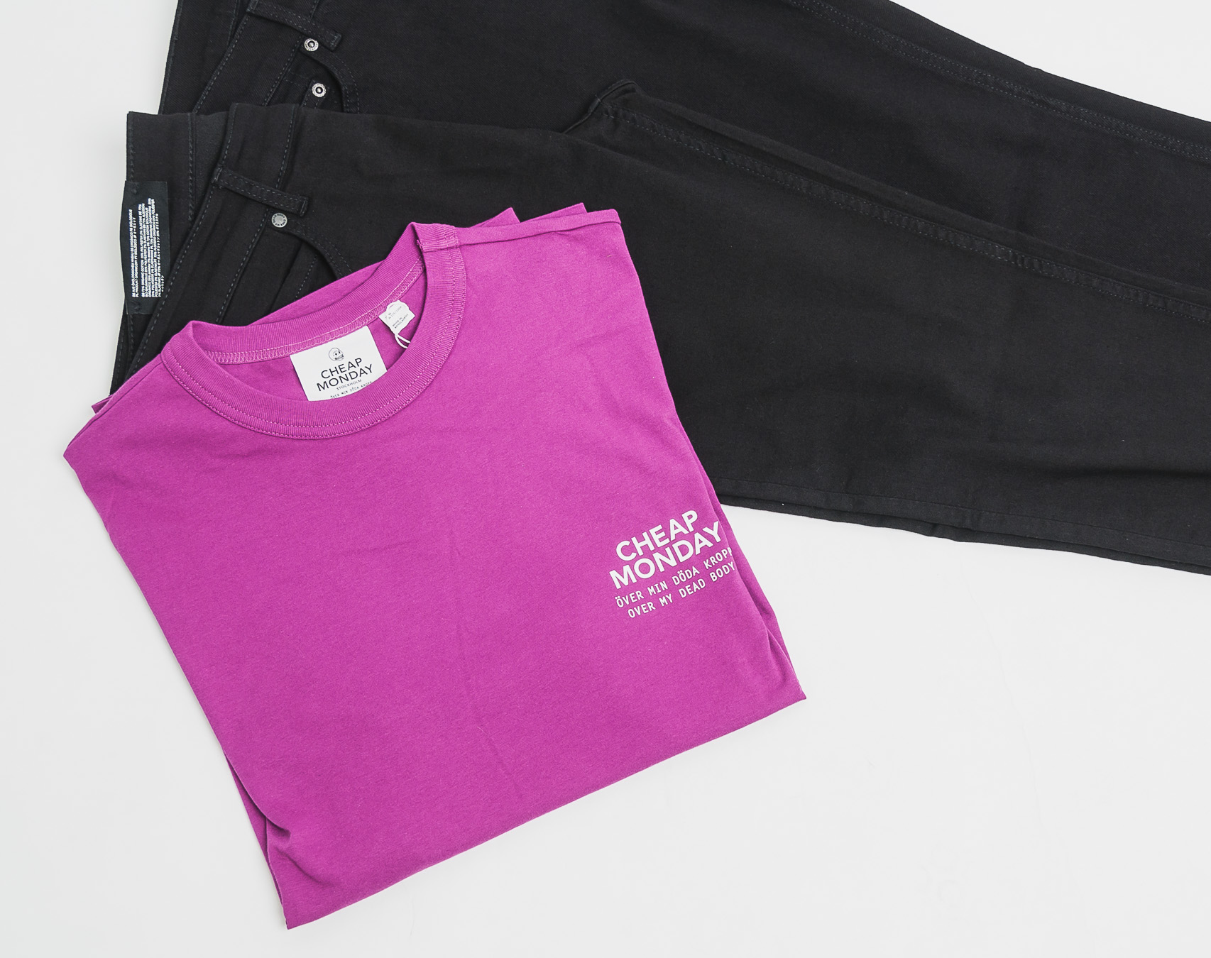 Kalhoty Cheap Monday Sonic Deep Black