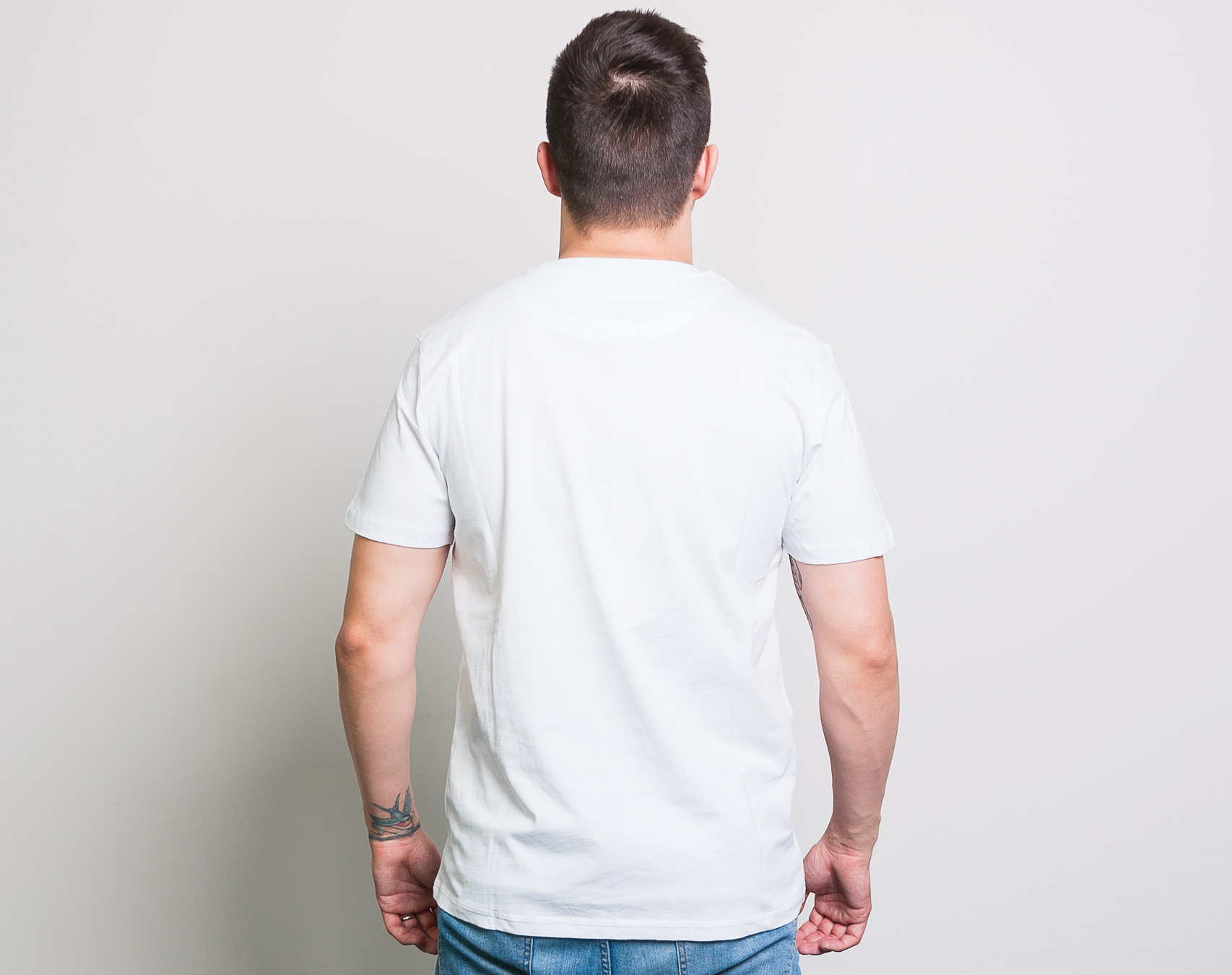 Triko Kappa Authentic Essor Slim White/Black