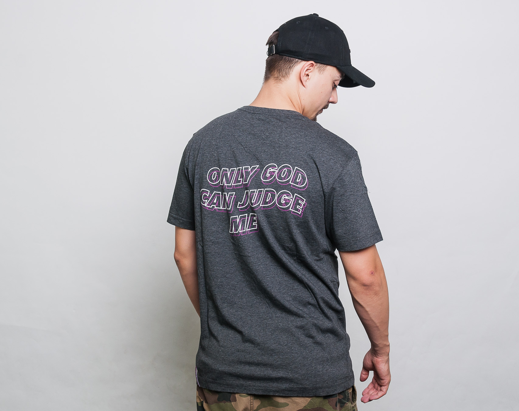 Triko Cayler & Sons WL Trust Wave Tee Charcoal/MC