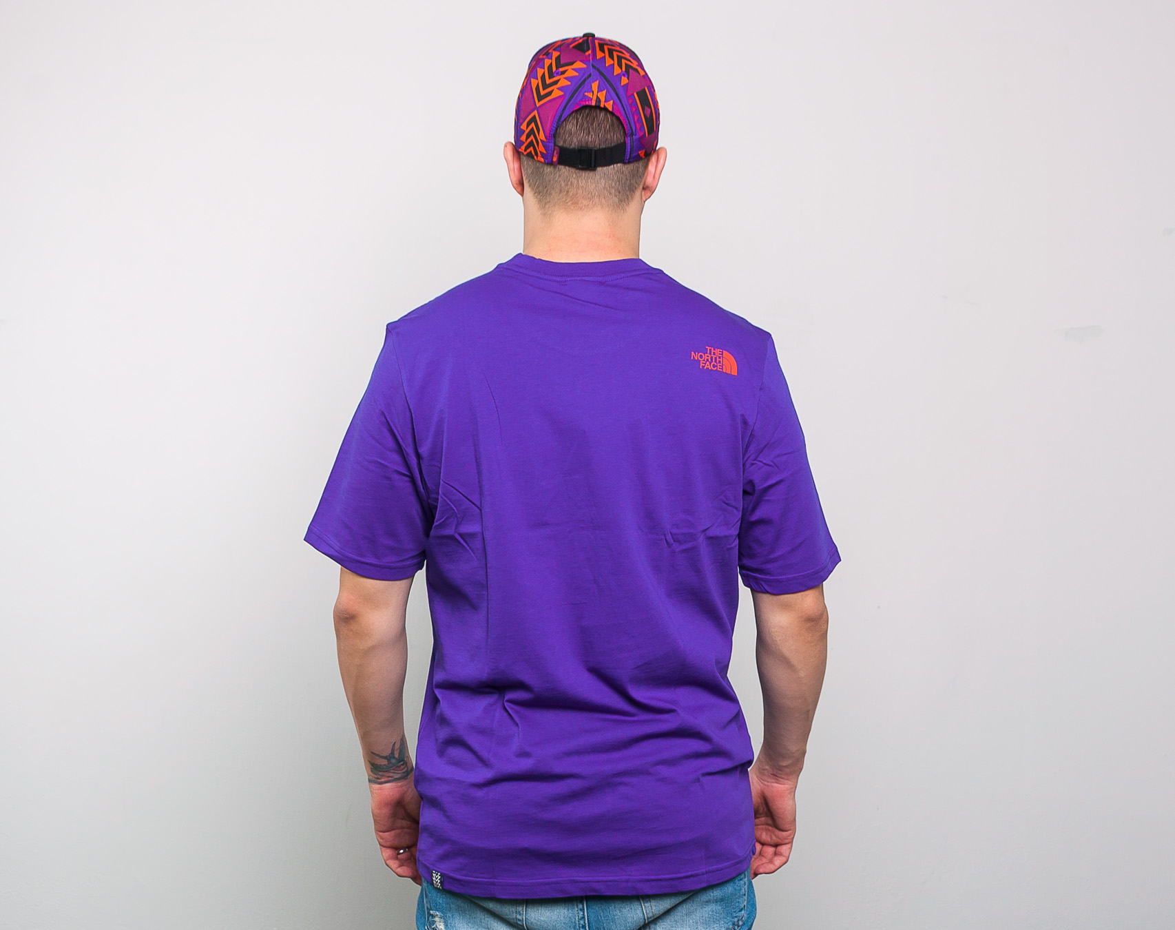 Triko The North Face SS 92 Retro Raged Tee Lapis Blue