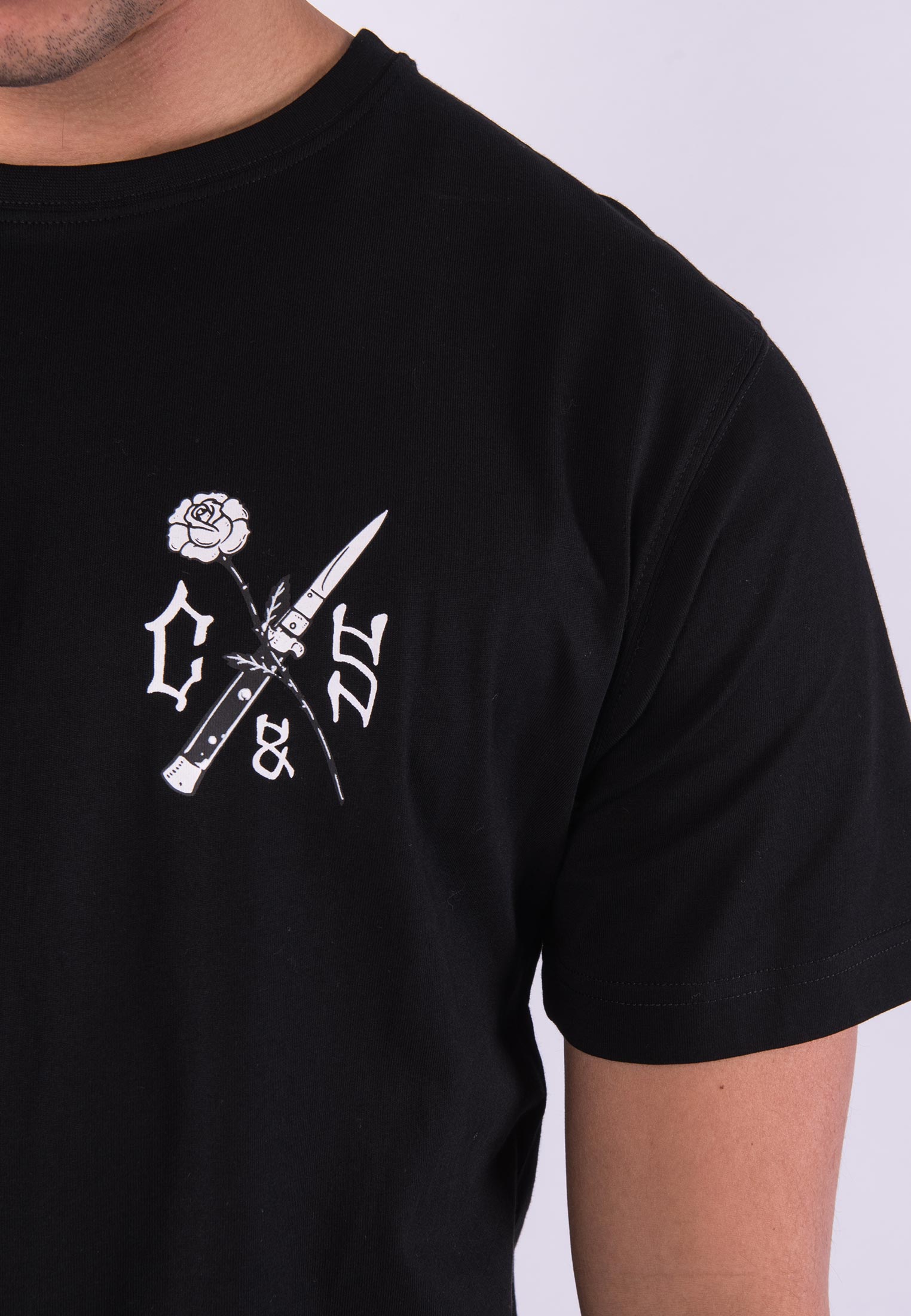 Triko Cayler & Sons WL Enemies Tee Black/White