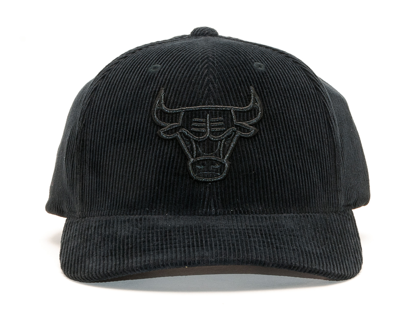 Kšiltovka Mitchell & Ness Chicago Bulls Cord Black Snapback