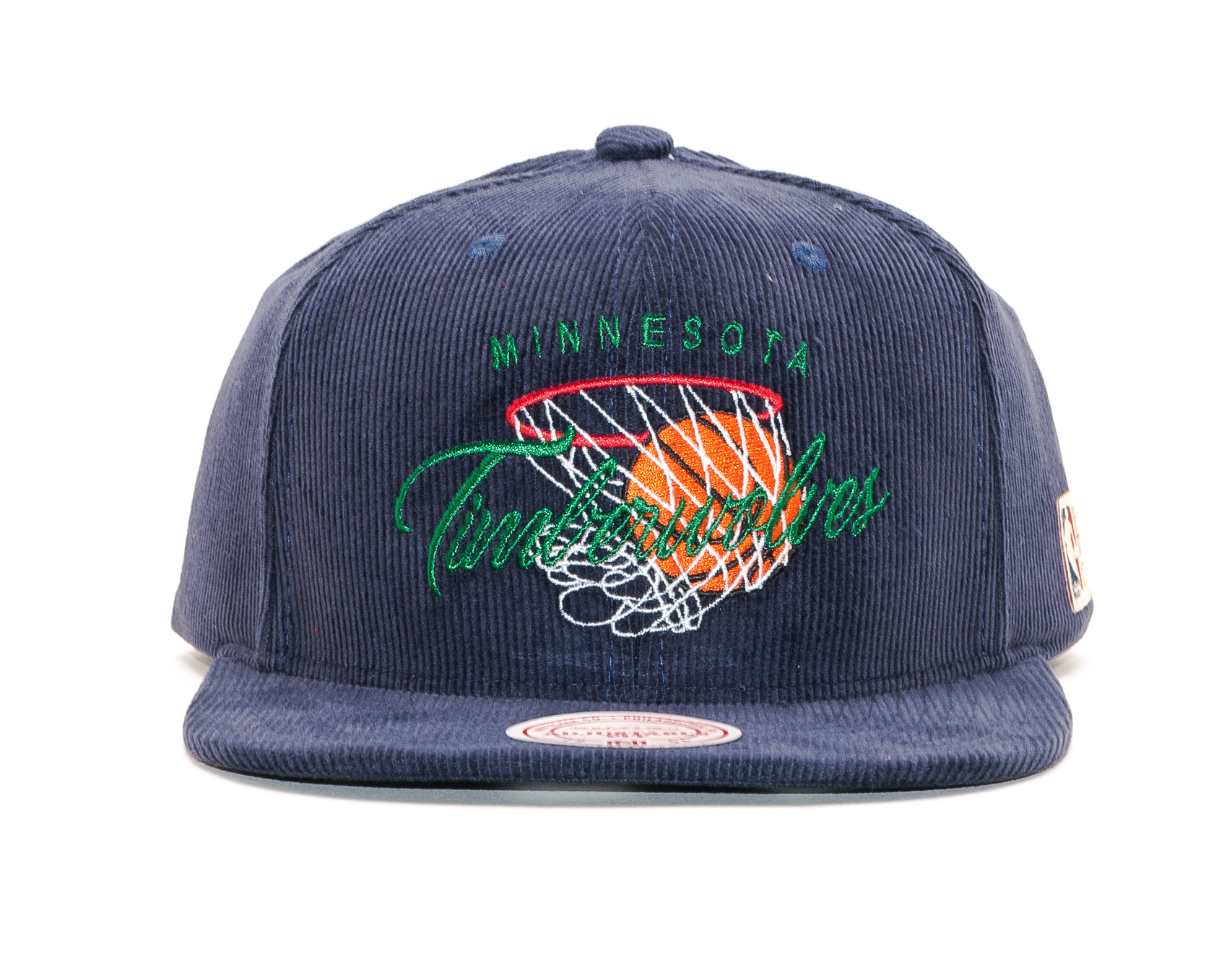 Kšiltovka Mitchell & Ness Minnesota Timberwolves Hardwood Classic All Net Navy Snapback