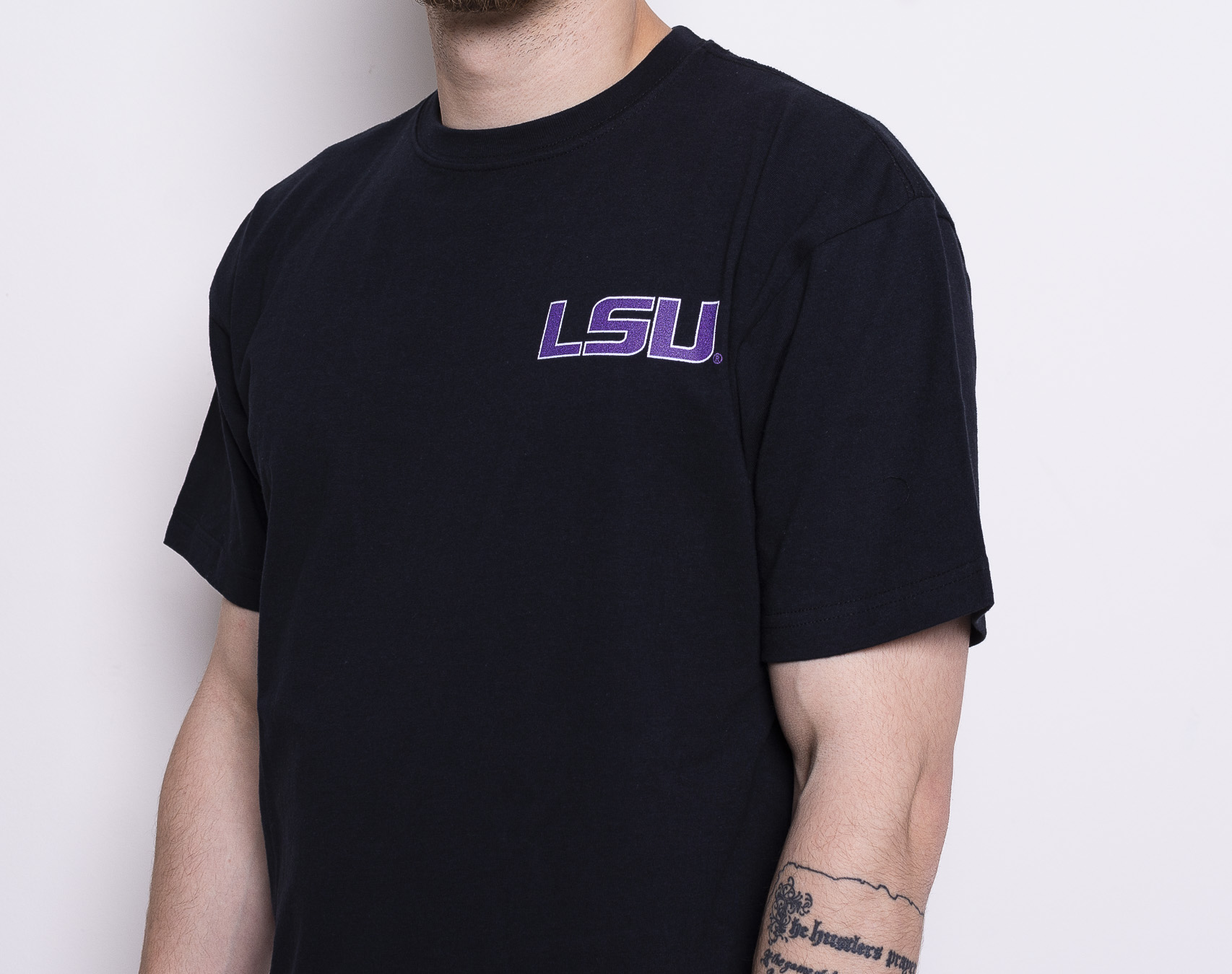 Triko Mitchell & Ness LSU Tigers NCAA Mascot Traditional 332 Black