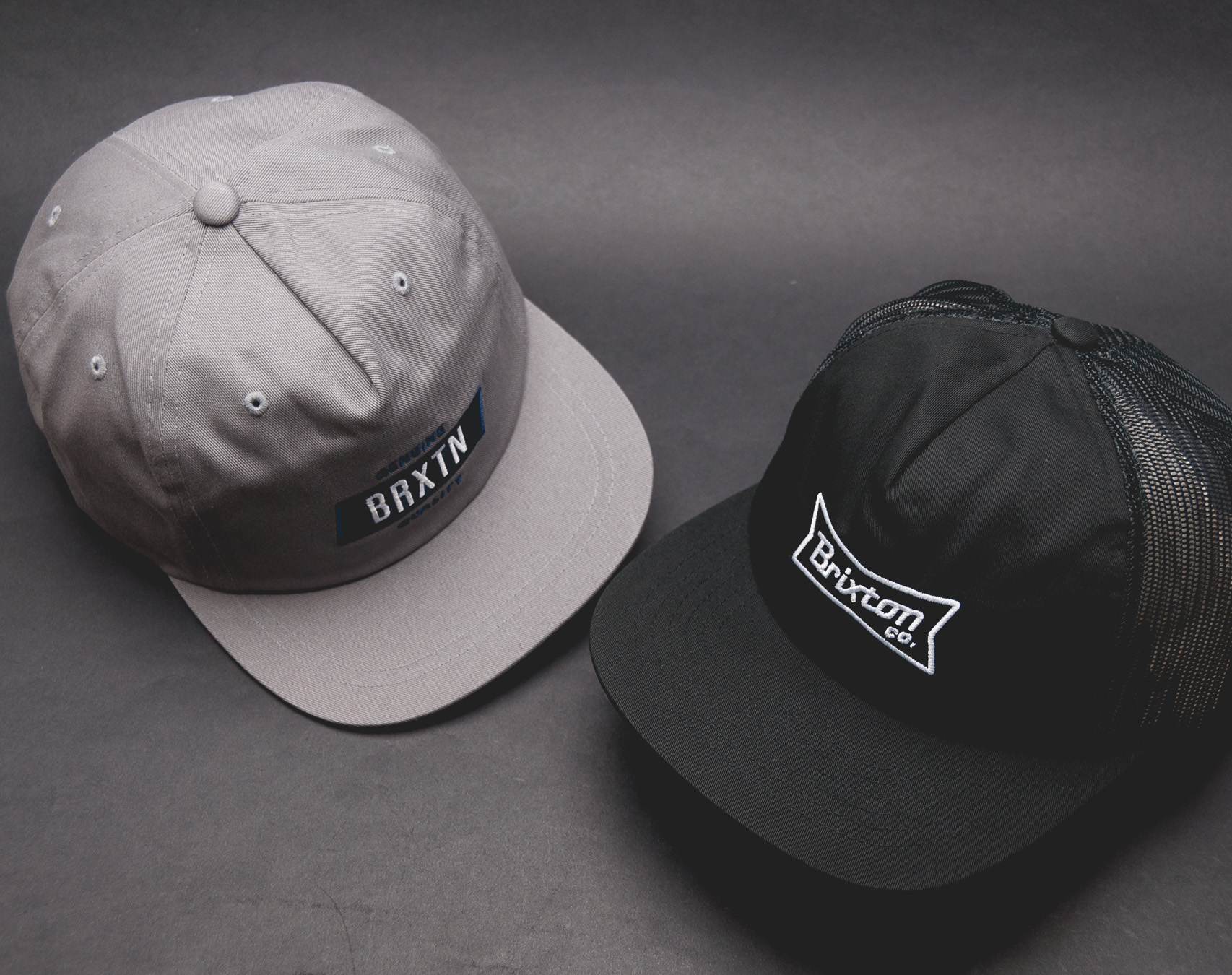 Kšiltovka Brixton Sutter Grey