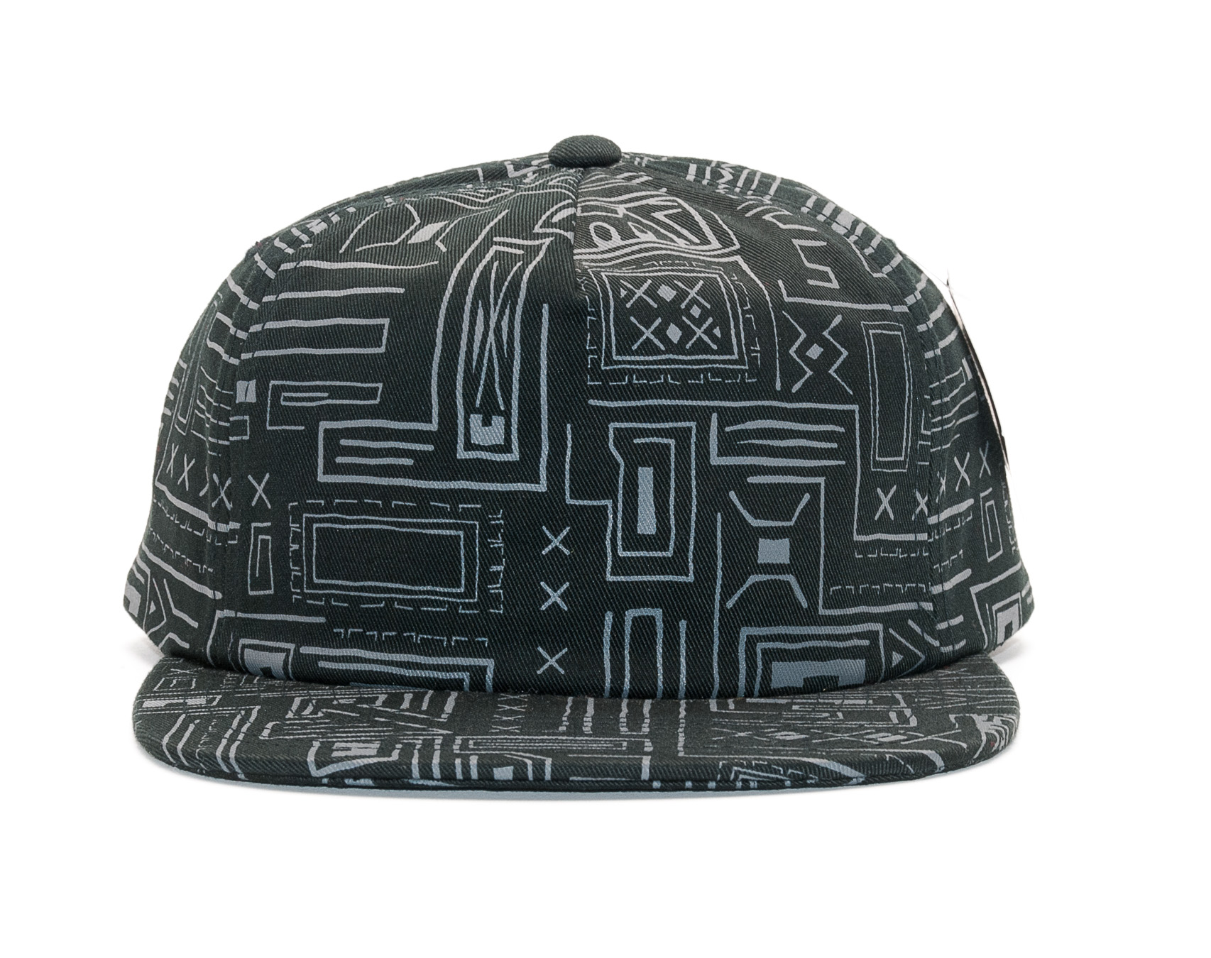 Kšiltovka The Hundreds Geometric Black Snapback