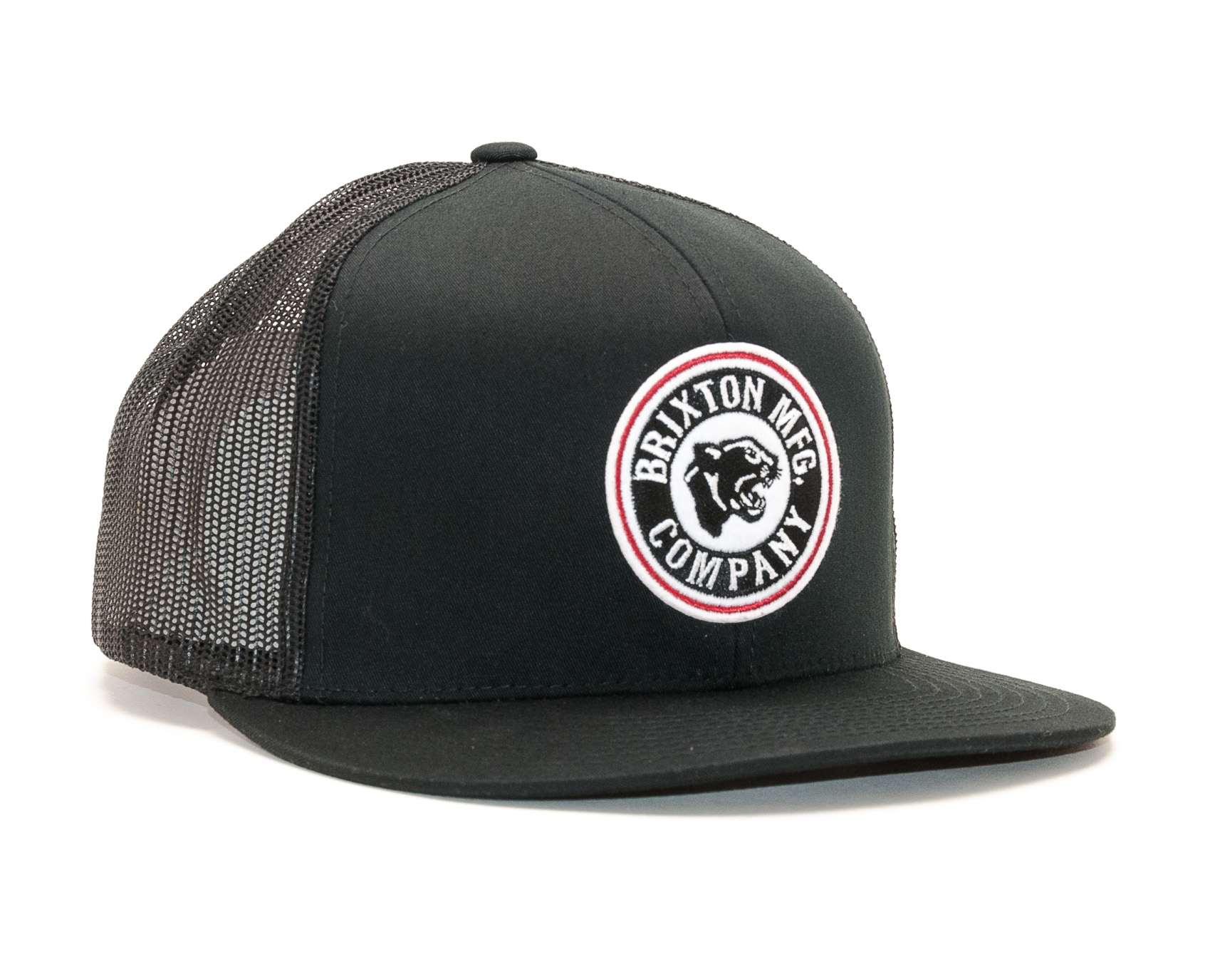 Kšiltovka BRIXTON Forte Medium Profile Mesh Cap Black Snapback