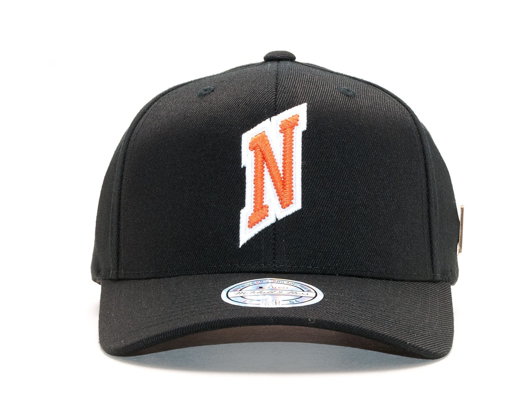 Kšiltovka Mitchell & Ness New York Knicks Hardwood Classic Freshman 110 Curved Black Snapback