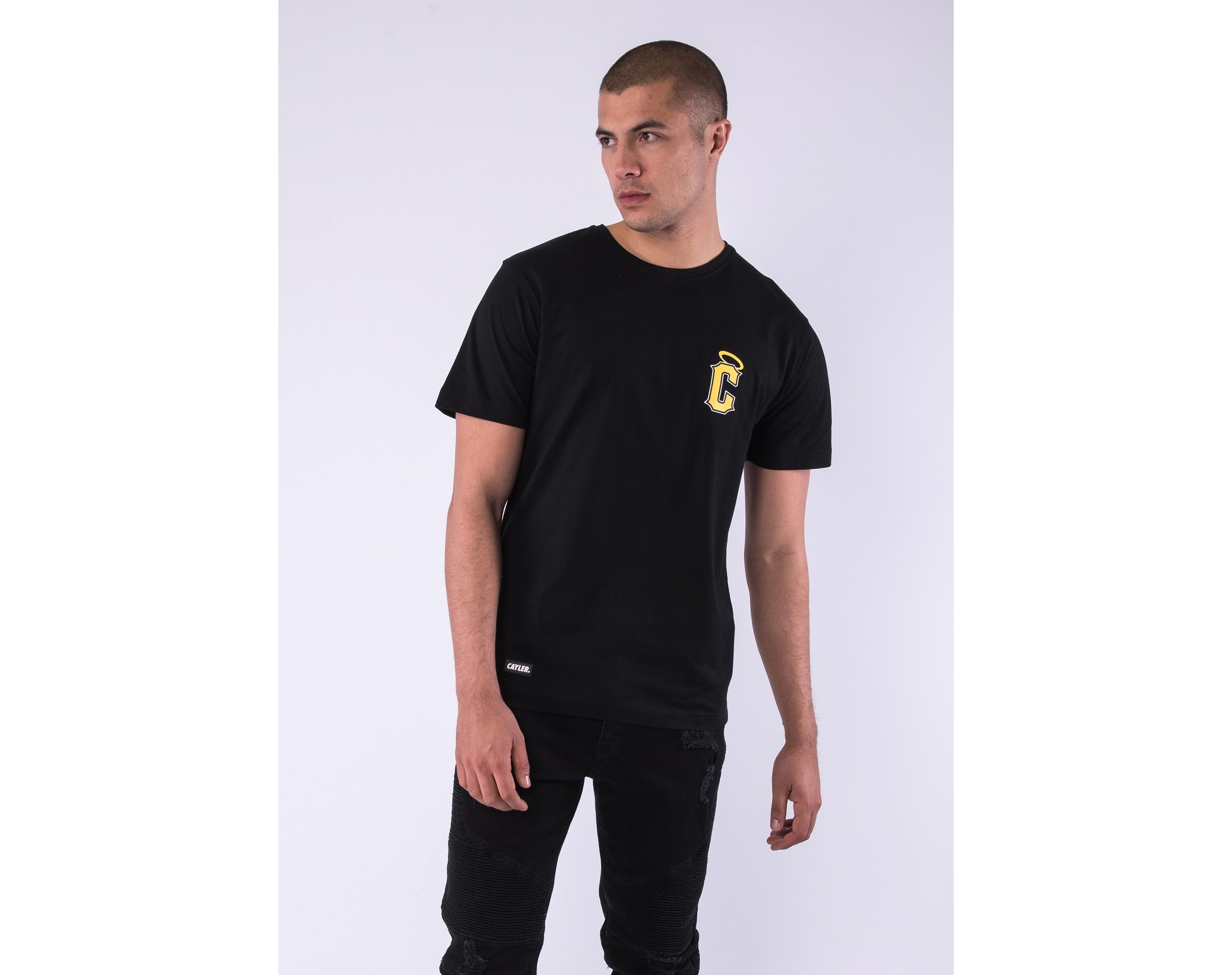 Triko Cayler & Sons WL Cangels Tee Black/Yellow
