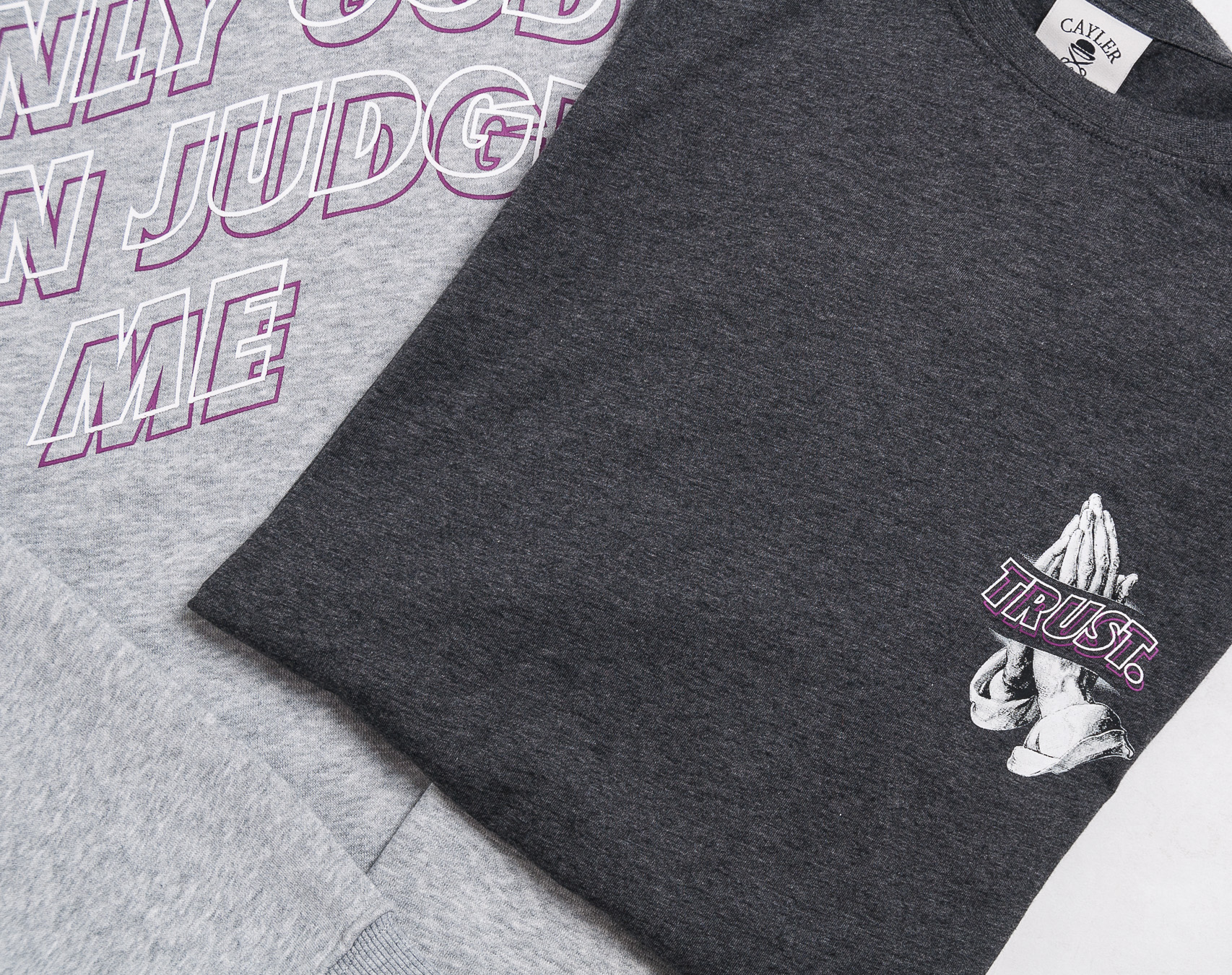 Triko Cayler & Sons WL Trust Wave Tee Charcoal/MC