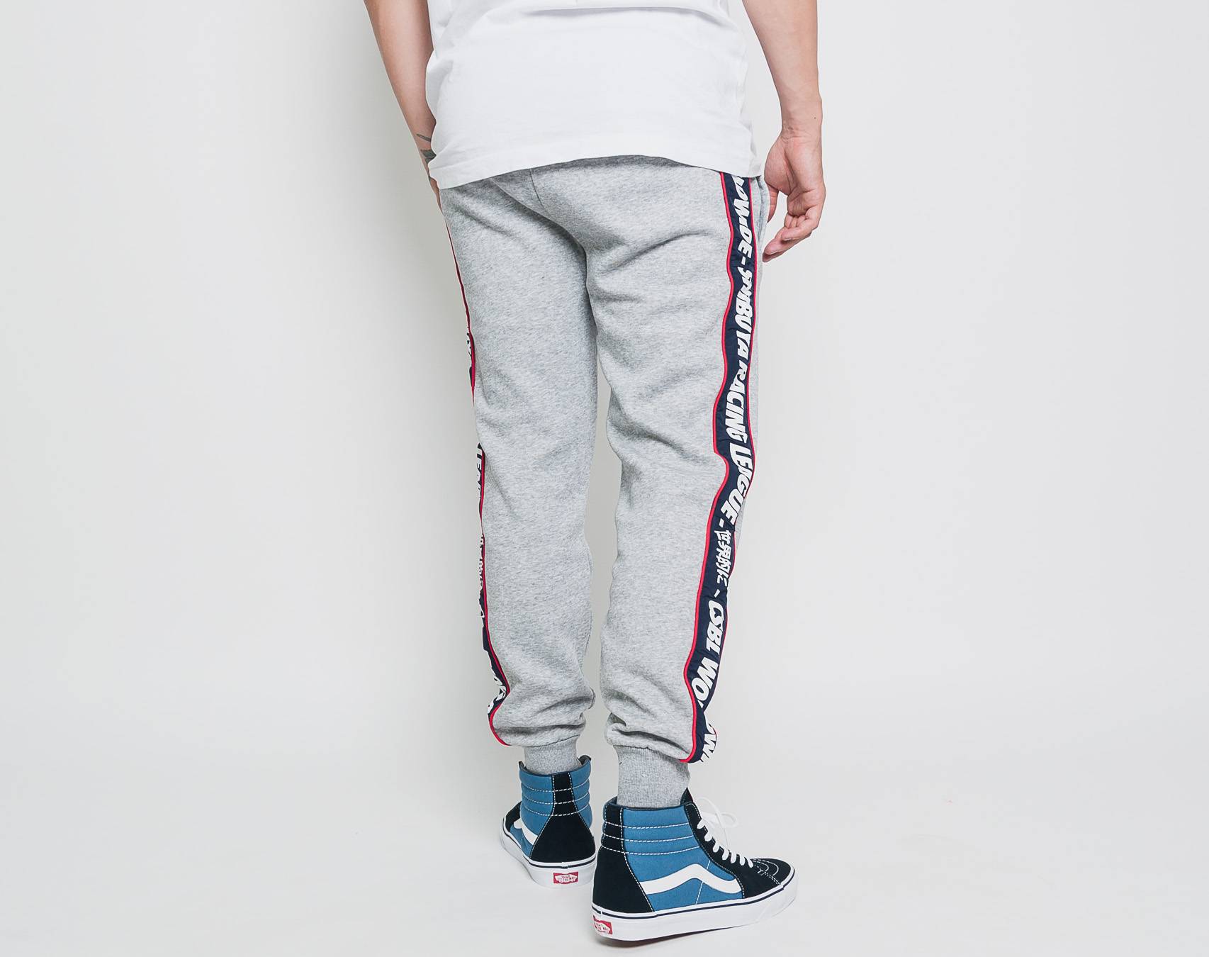 Tepláky Cayler & Sons CSBL CTR Sweatpants Grey Heather/Navy