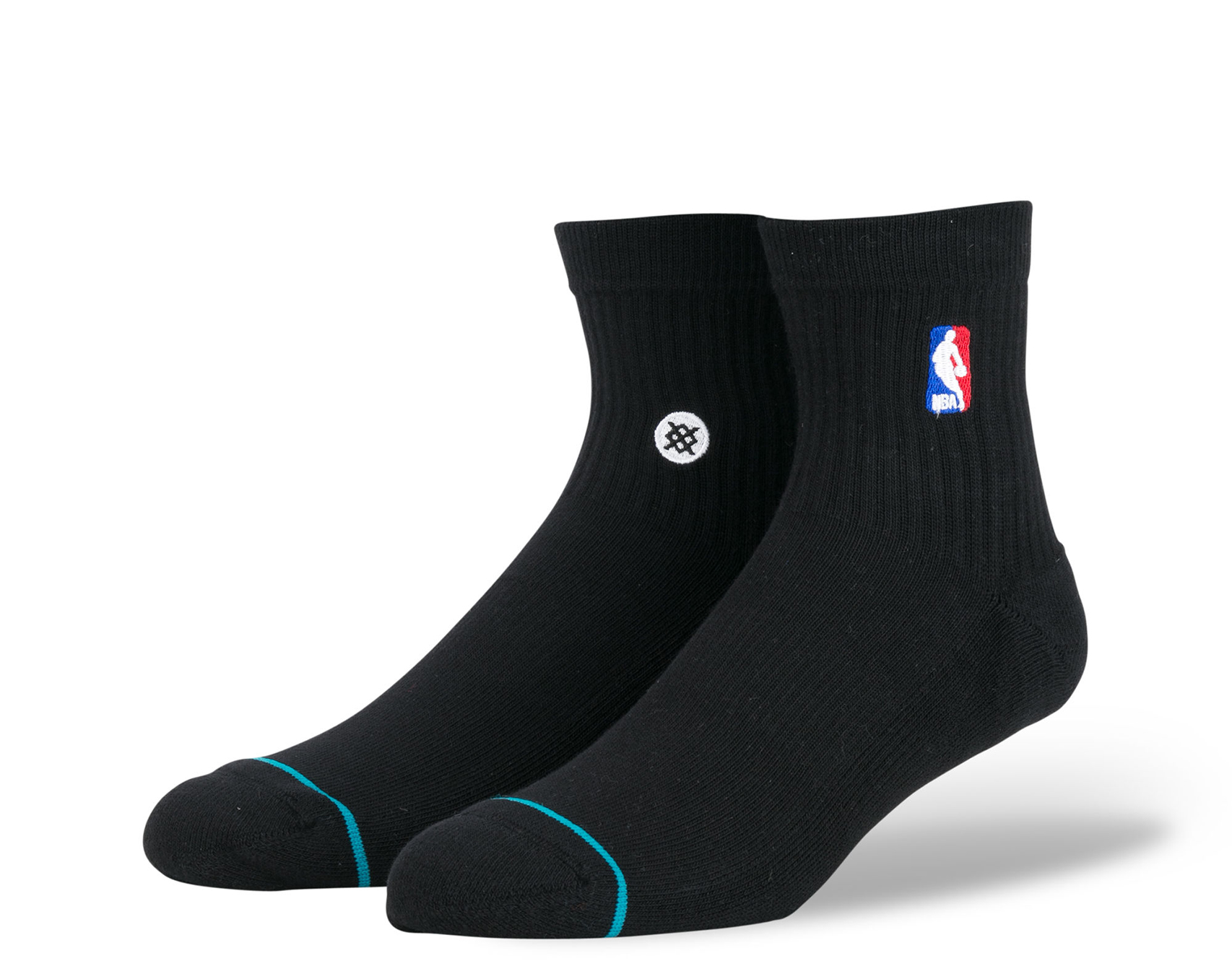 Ponožky Stance NBA Logoman QTR Black