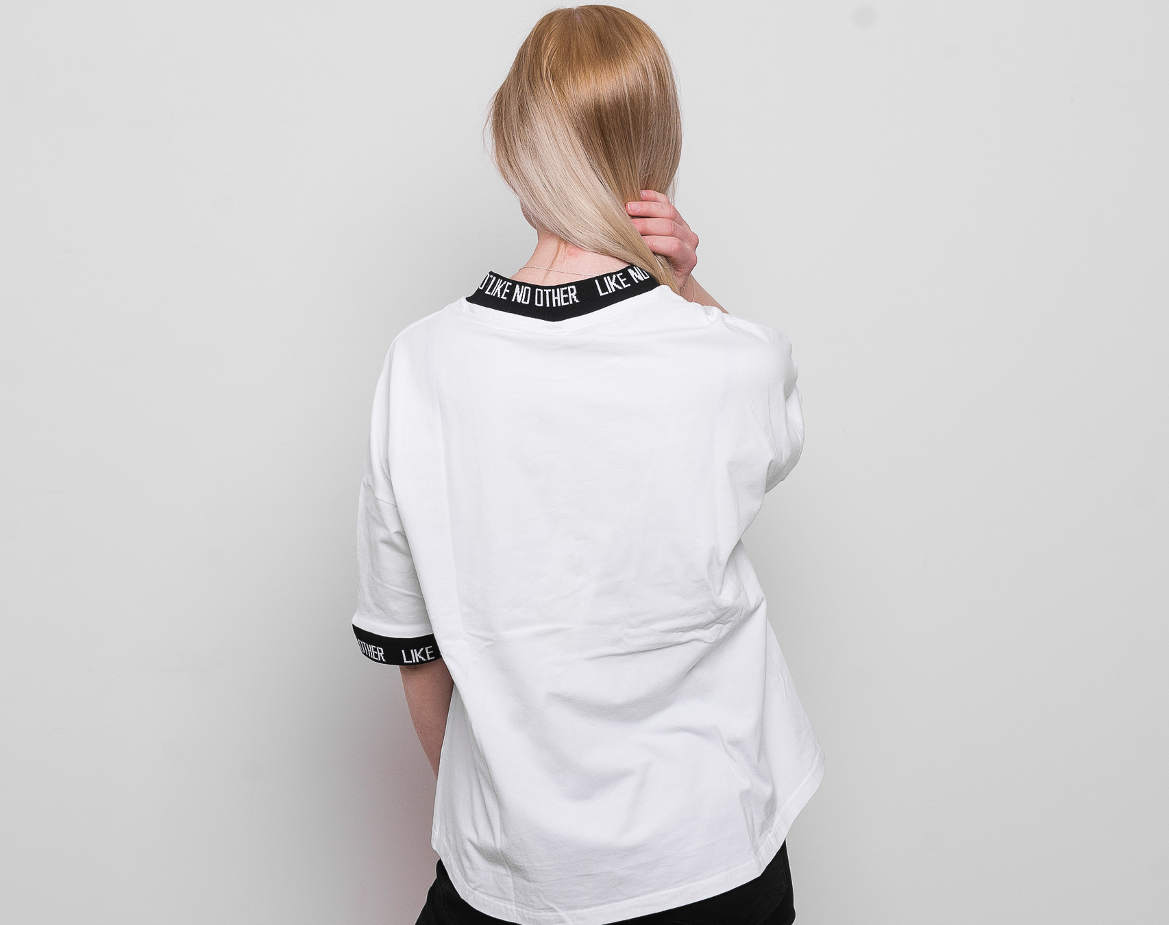 Dámské Triko Kappa Authentic Bardal White/Black