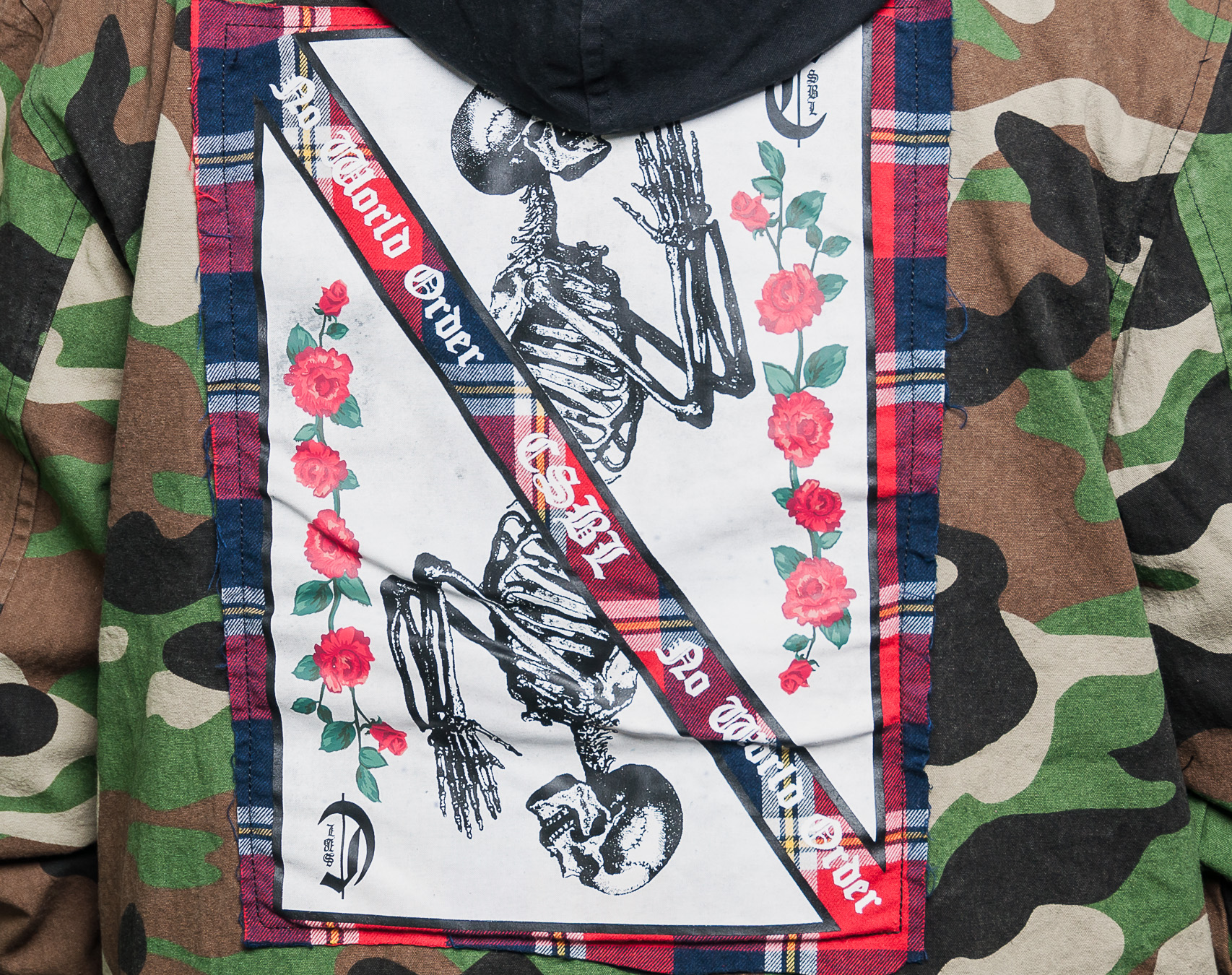 Bunda pánská Cayler & Sons CSBL Order Army Jacket Woodland Camo/Black