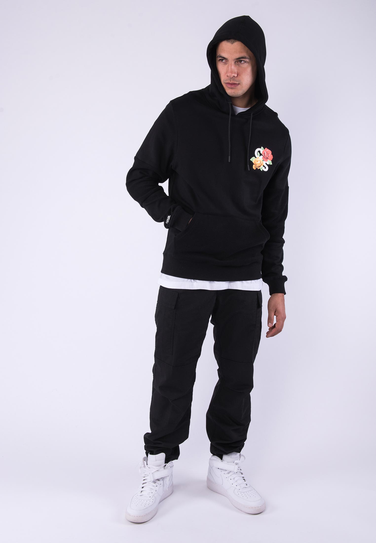Mikina Cayler & Sons Stand Strong Hoody Black/MC
