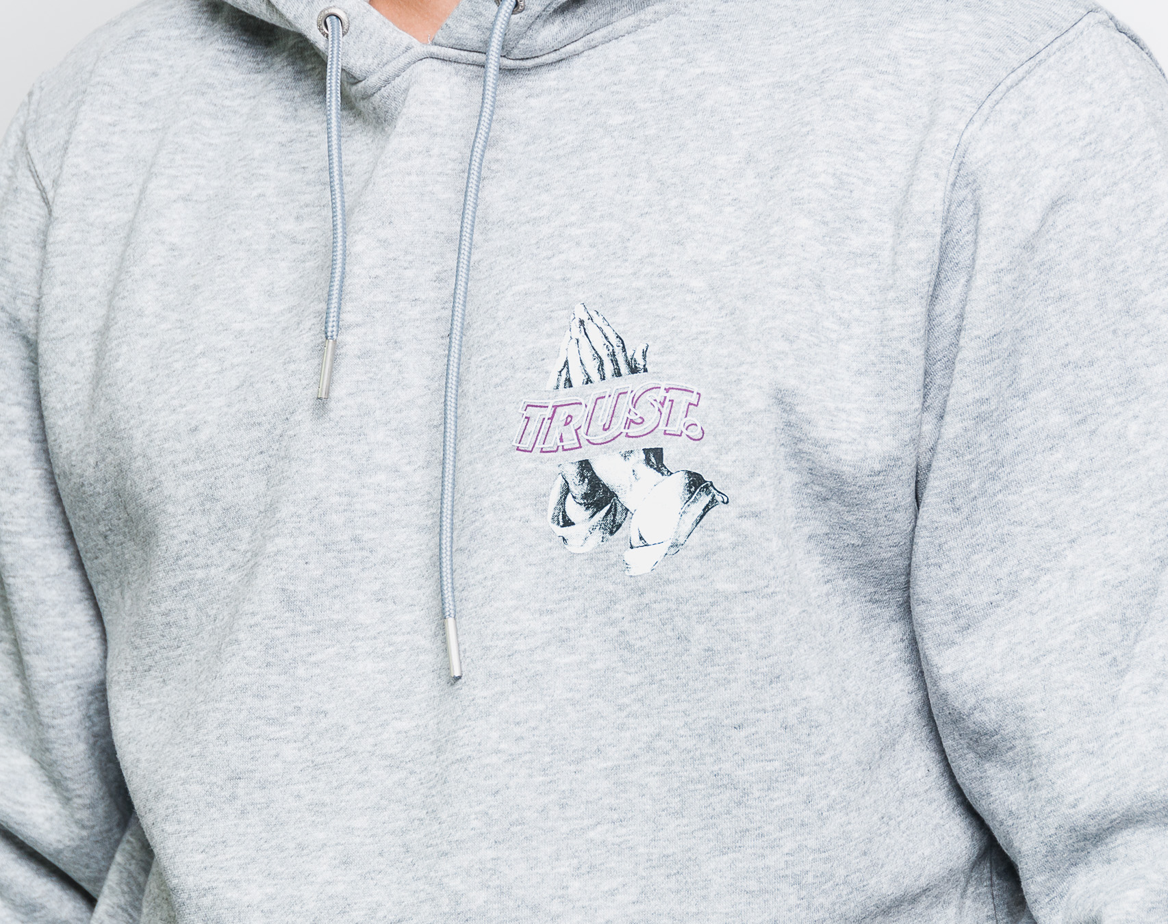 Mikina Cayler & Sons WL Trust Wave Hoody Heather Grey/MC